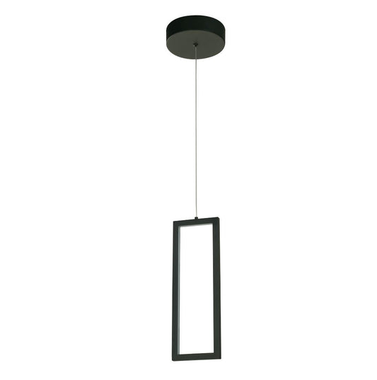 Lumi Frame LED Pendant – Black & White